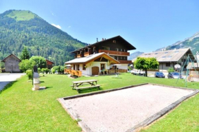 Appartement d'une chambre a La Chapelle d'Abondance a 200 m des pistes avec jardin